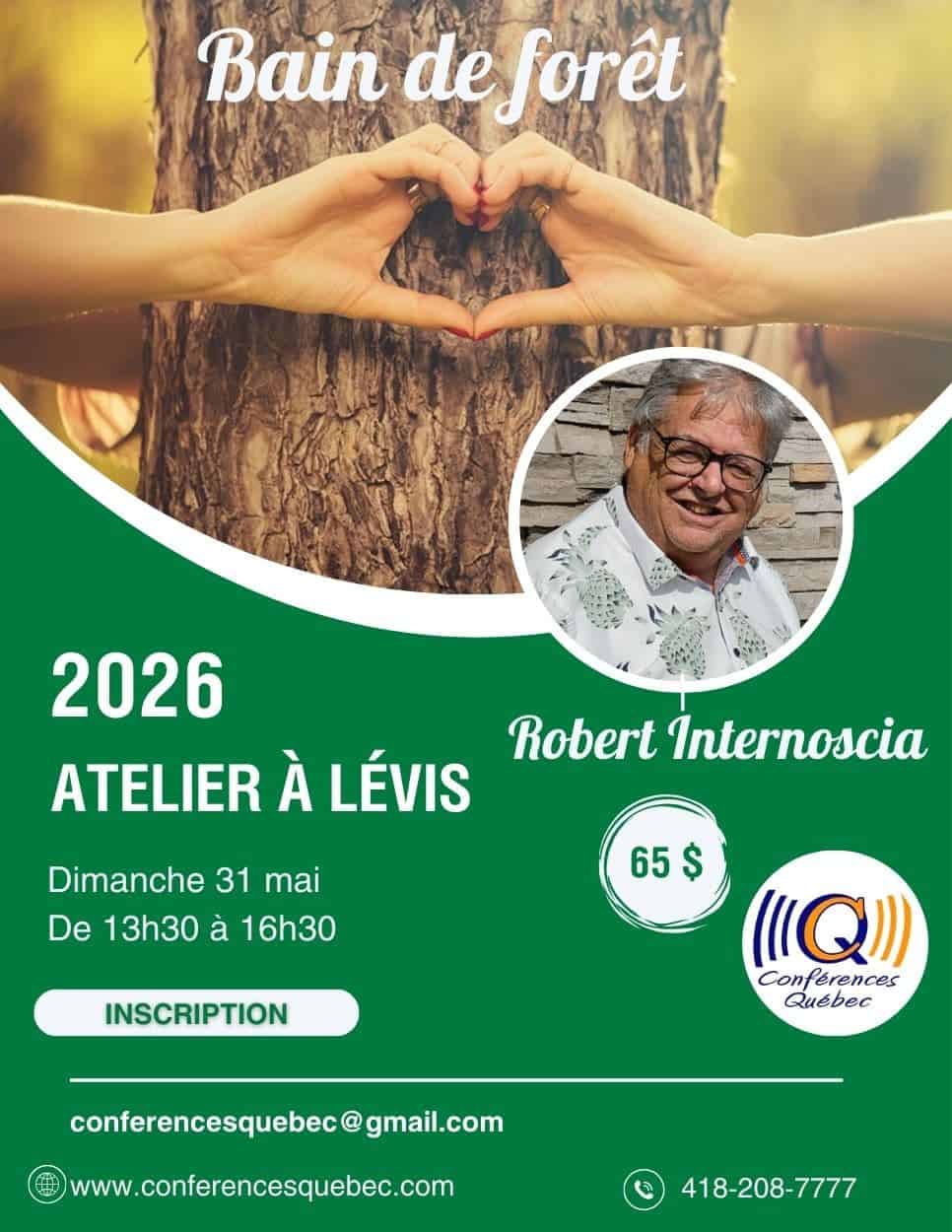 Bain de forêt avec Robert Internoscia